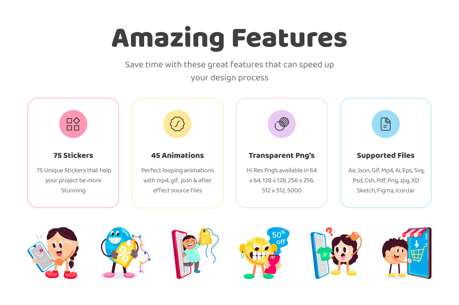 Animated Online Shopping Stickers Animated Online Shopping Stickers
