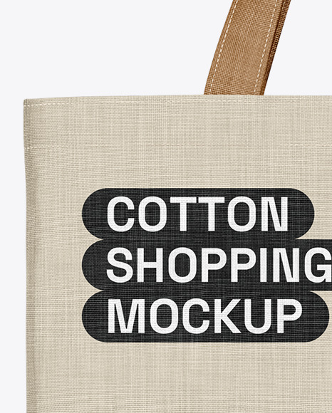 Cotton Shopping Bag Mockup