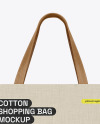 Cotton Shopping Bag Mockup