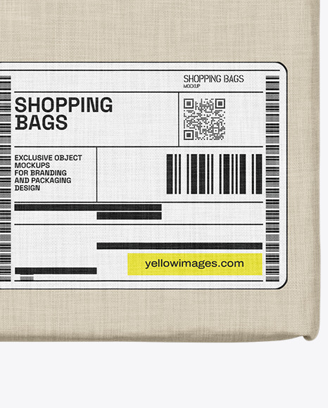 Cotton Shopping Bag Mockup