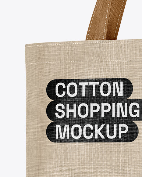 Cotton Shopping Bag Mockup