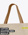 Cotton Shopping Bag Mockup