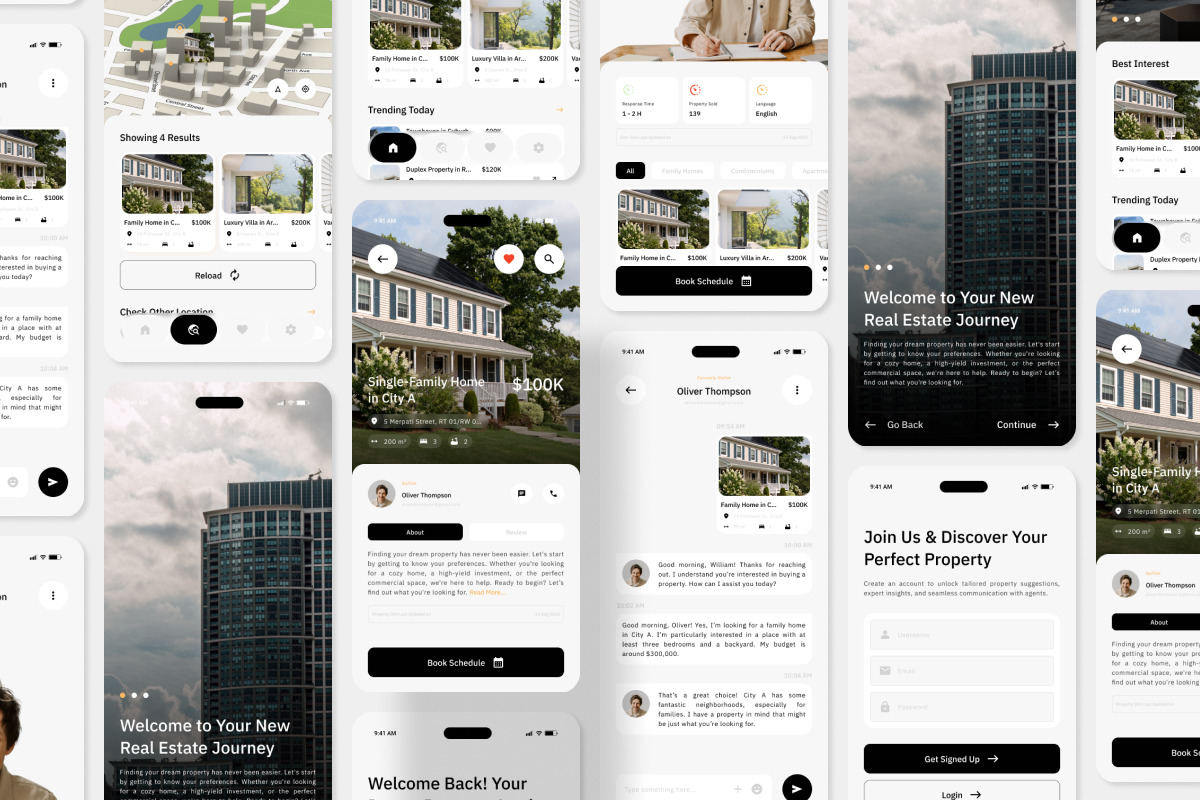 Vuilden - Real Estate Mobile App Vuilden - Real Estate Mobile App