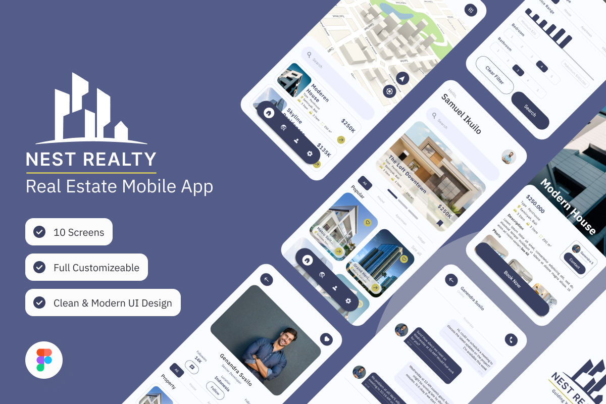 Nest Realty - Real Estate Mobile App Nest Realty - Real Estate Mobile App