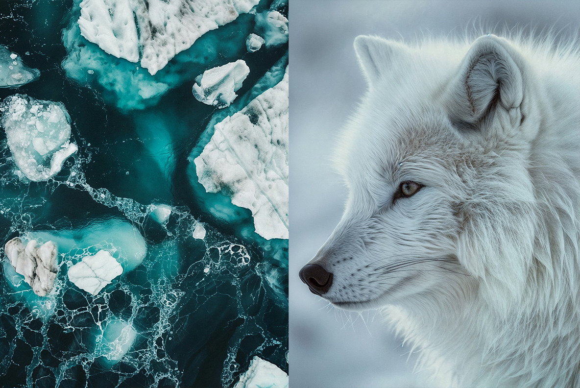 Arctic and Antarctic - 160 images Arctic and Antarctic - 160 images