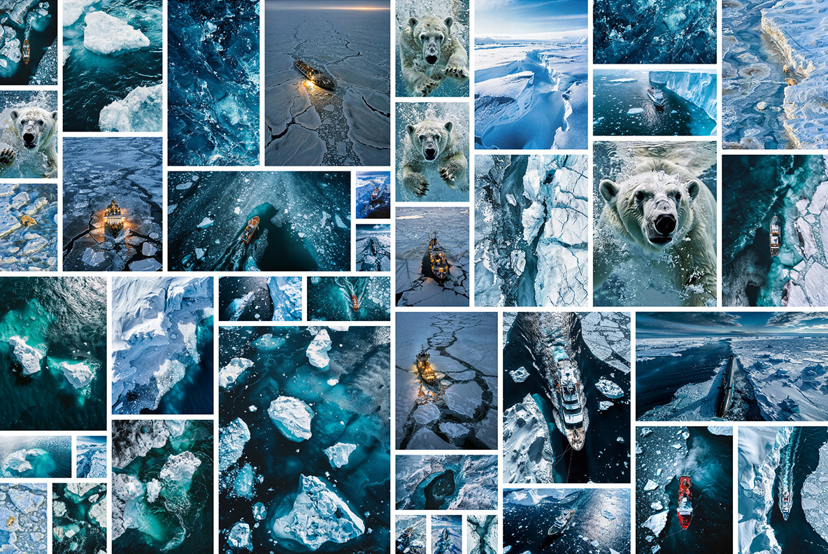 Arctic and Antarctic - 160 images Arctic and Antarctic - 160 images