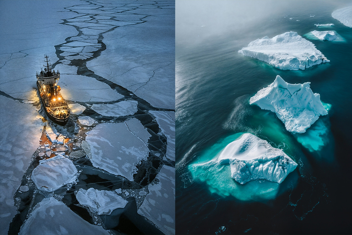 Arctic and Antarctic - 160 images Arctic and Antarctic - 160 images