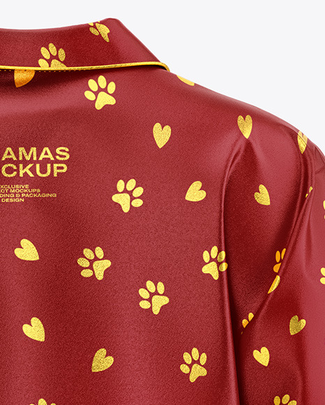 Women's Pajamas with Shorts Mockup