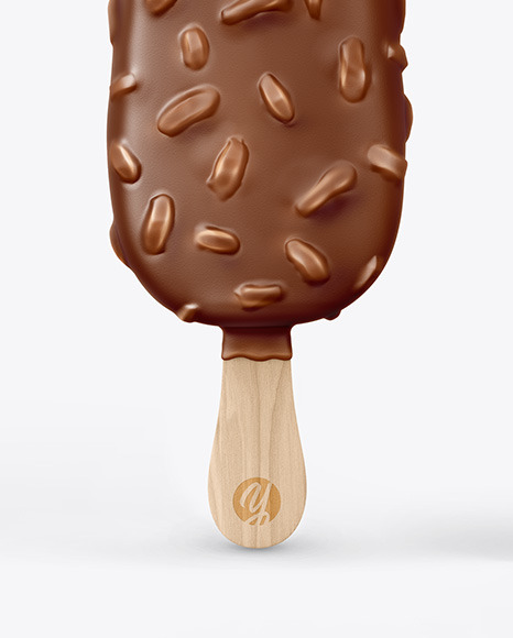 Glossy Flow Pack W/ Ice Cream Mockup