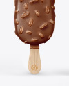 Glossy Flow Pack W/ Ice Cream Mockup