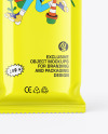 Glossy Flow Pack W/ Ice Cream Mockup