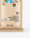 Kraft Flow Pack W/ Ice Cream Mockup