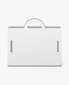 Folding Cardboard Bag with Handles Mockup