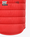 Down Vest Mockup - Back View