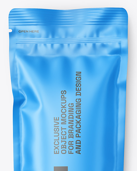 Matte Stick Sachet Mockup