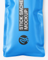 Matte Stick Sachet Mockup