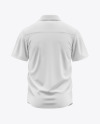 Short Sleeve Camp Collar Shirt Mockup