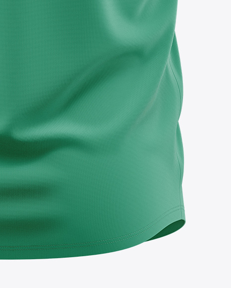 Short Sleeve Camp Collar Shirt Mockup