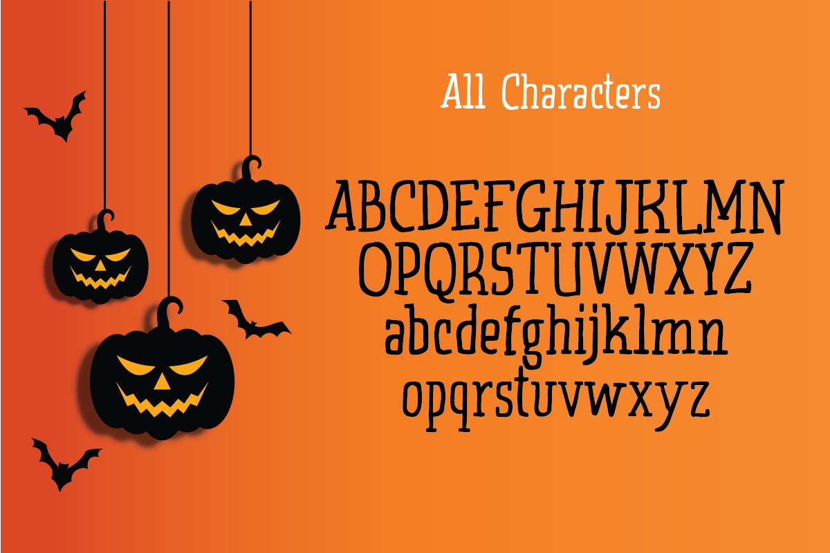 PUMPQEEN - Halloween Hand lettered Quirky Font PUMPQEEN - Halloween Hand lettered Quirky Font