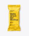 Matte Snack Bar Mockup