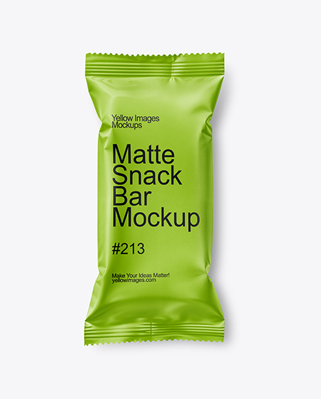 Matte Snack Bar Mockup