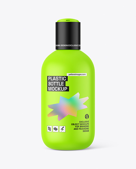 Matte Cosmetic Bottle Mockup - Bottle mockup