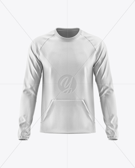 Men's Long Sleeve Jersey Raglan Mockup