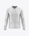 Men's Long Sleeve Jersey Raglan Mockup