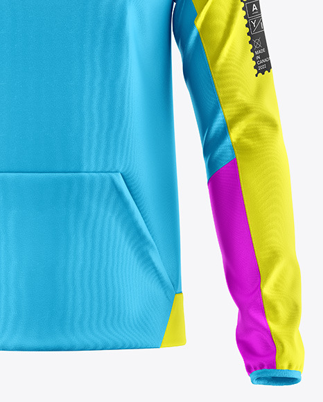Men's Long Sleeve Jersey Raglan Mockup