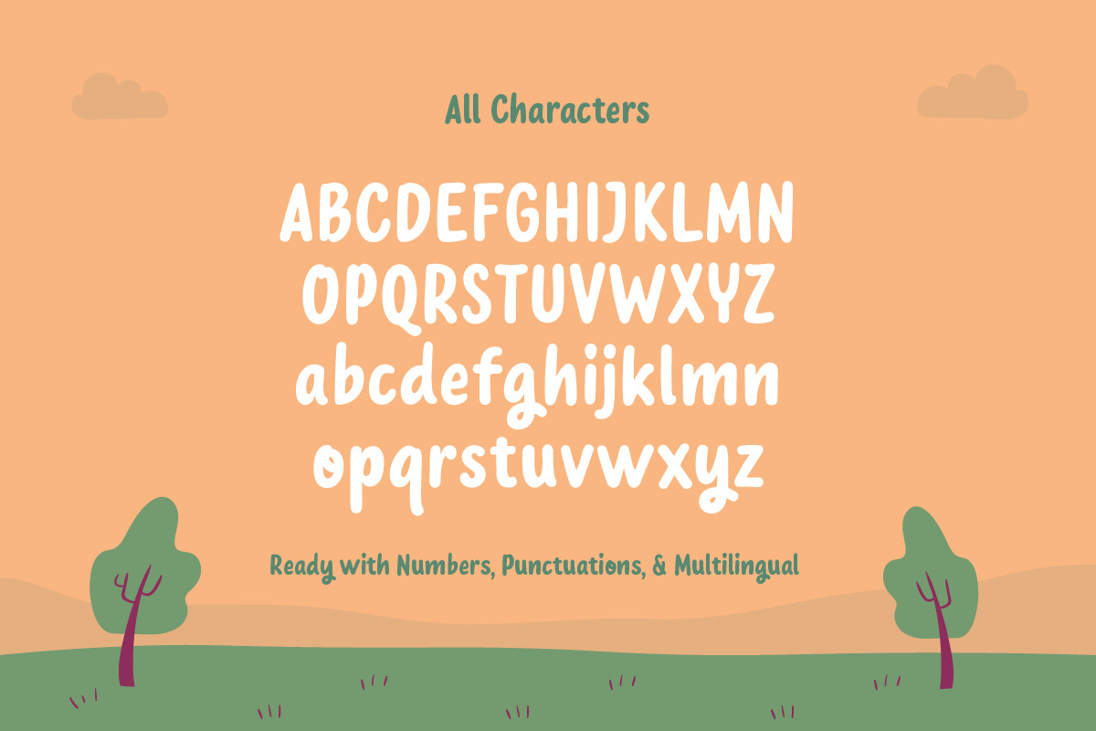 Bayola – Funny and Cute Handwritten Font Bayola – Funny and Cute Handwritten Font