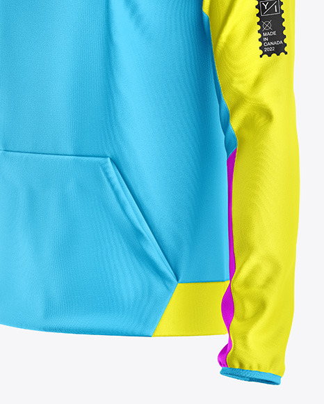 Men's Long Sleeve Jersey Raglan Mockup