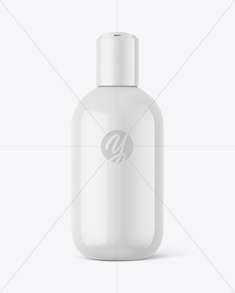 Glossy Cosmetic Bottle Mockup