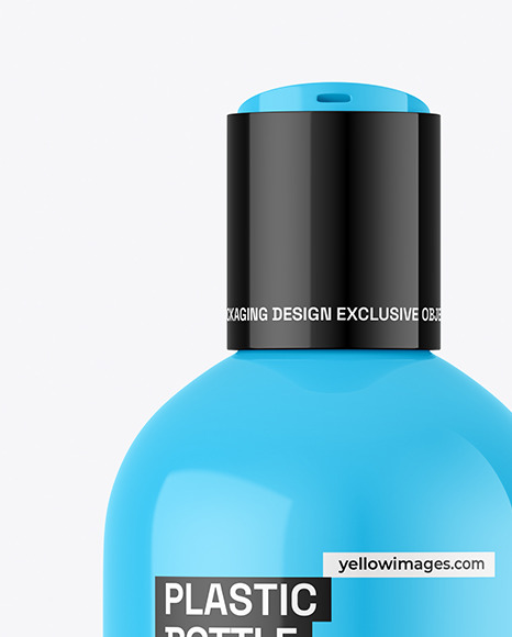 Glossy Cosmetic Bottle Mockup