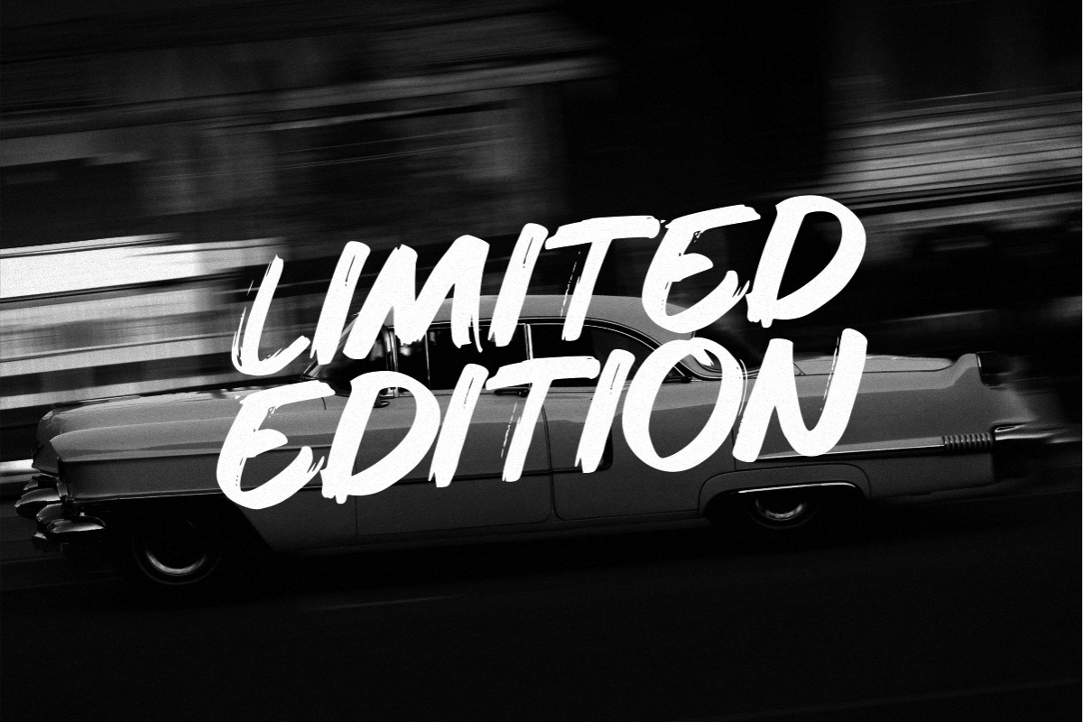 Hunger - Handwritten Brush Font Hunger - Handwritten Brush Font