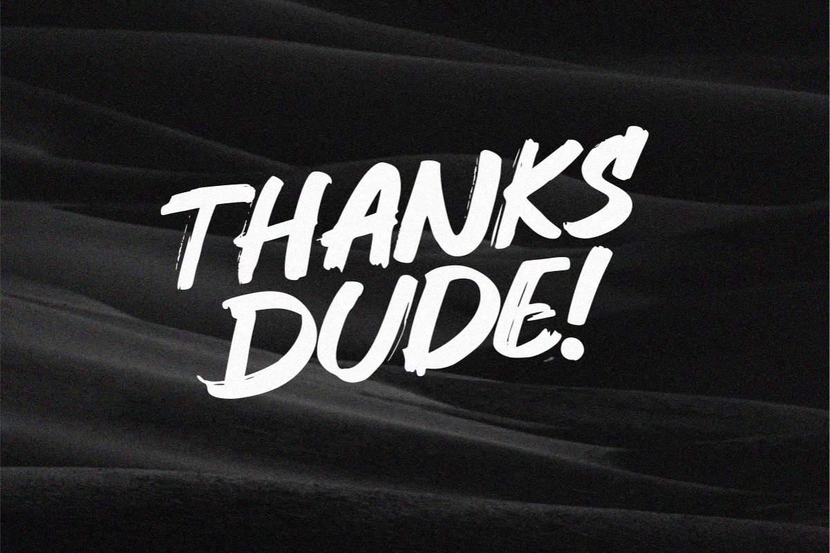 Hunger - Handwritten Brush Font Hunger - Handwritten Brush Font