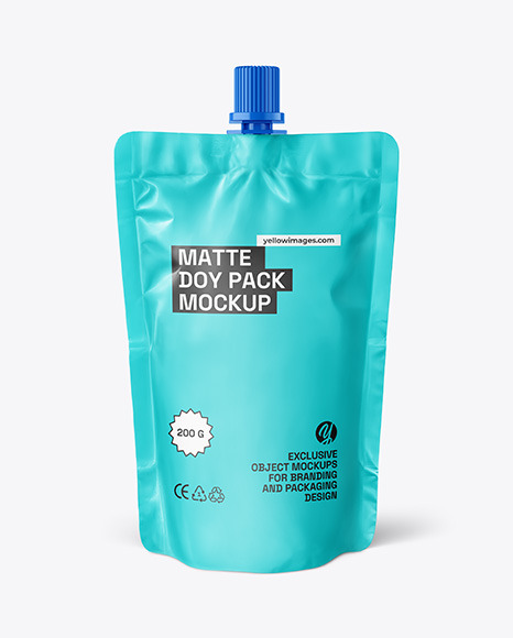 Matte Doy Pack Mockup