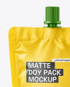 Matte Doy Pack Mockup