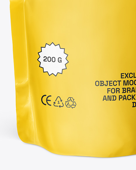 Matte Doy Pack Mockup