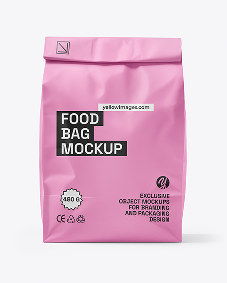 Food Bag Mockup