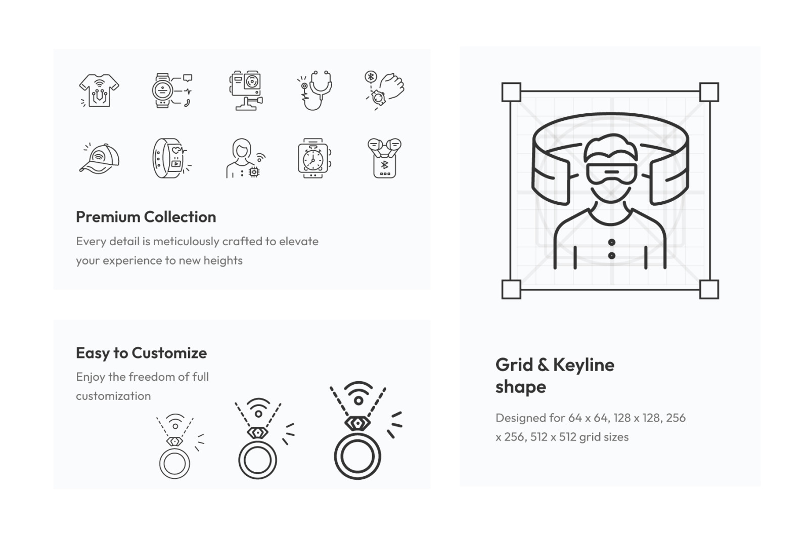 Wearable Technology Icon Set Wearable Technology Icon Set