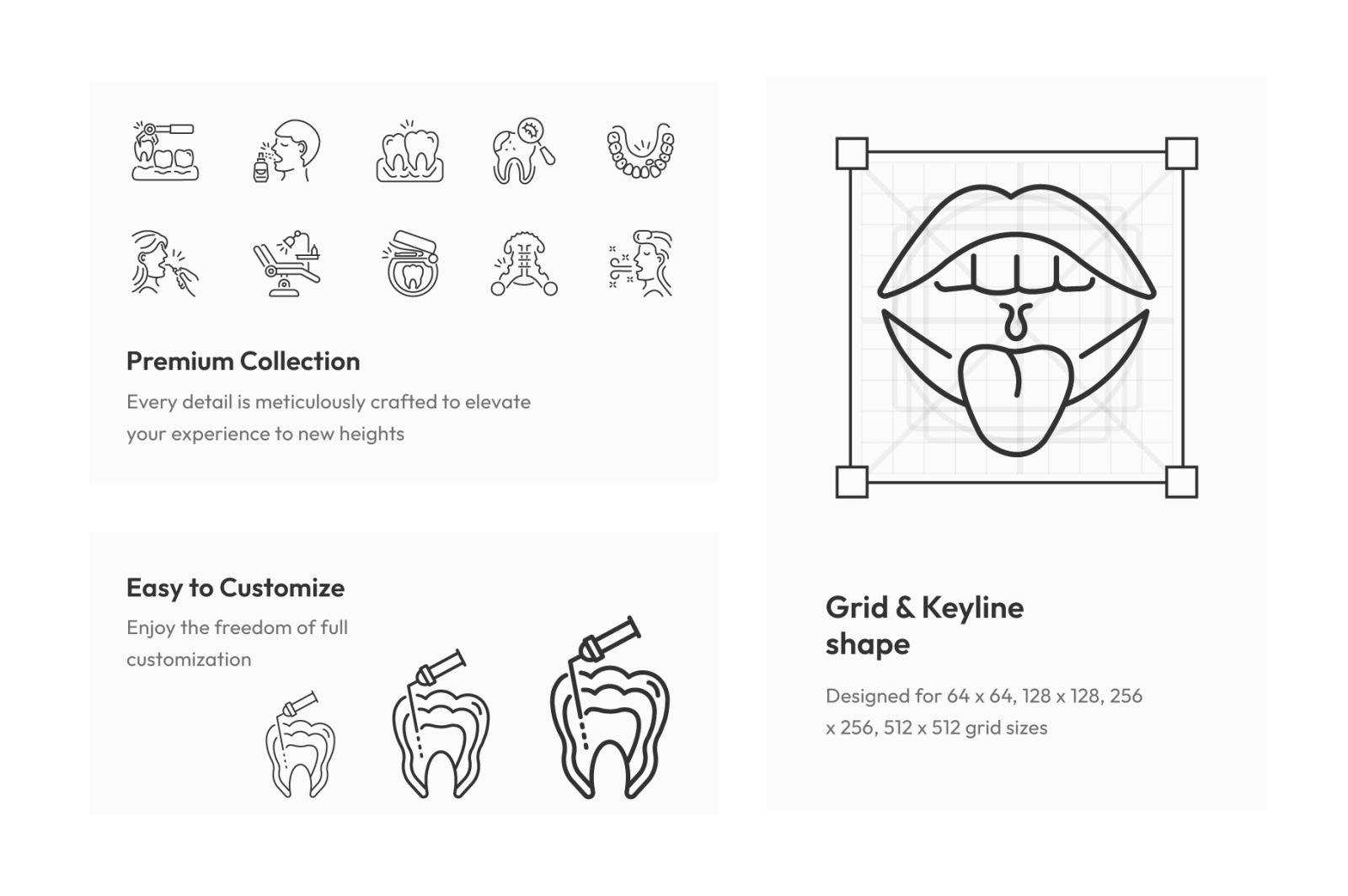 Animated Dental Icons