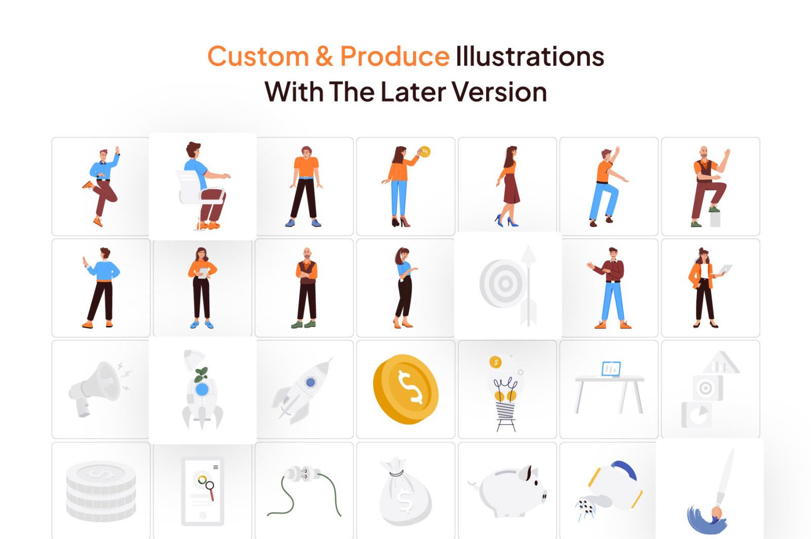 Teamwork Illustration Set Teamwork Illustration Set