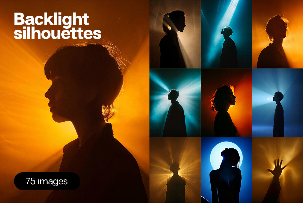 Backlight silhouettes - 75 images Backlight silhouettes - 75 images