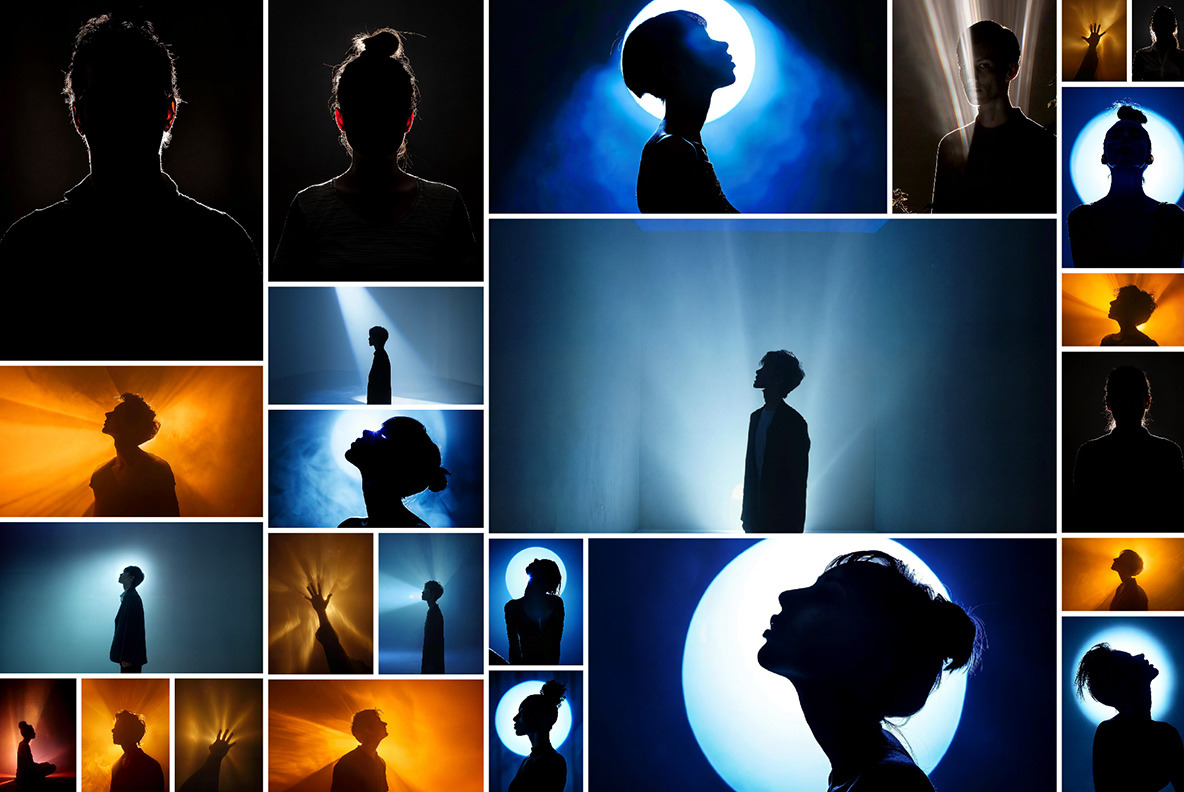 Backlight silhouettes - 75 images Backlight silhouettes - 75 images