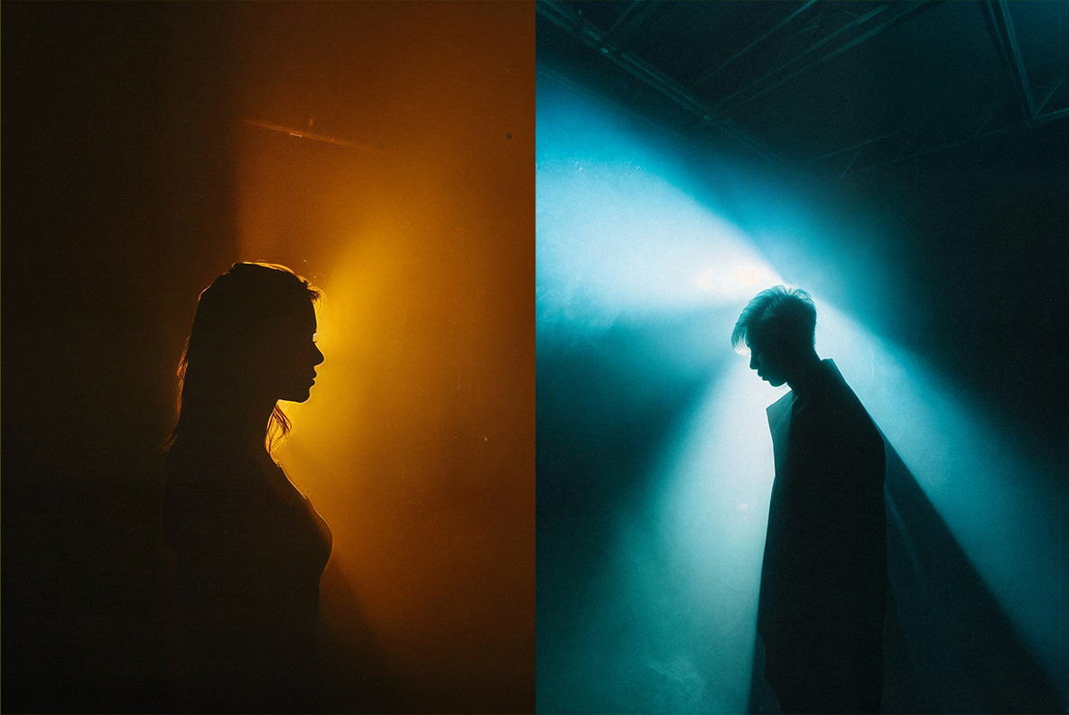 Backlight silhouettes - 75 images Backlight silhouettes - 75 images