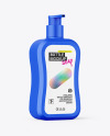 Matte Bottle W/ Pump Mockup