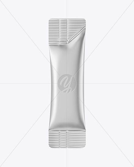 Metallic Sachet Mockup
