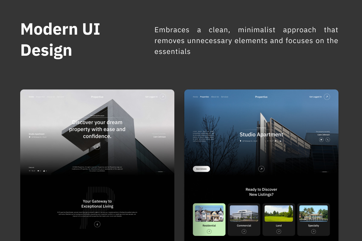 Propertive - Real Estate Landing Page Propertive - Real Estate Landing Page
