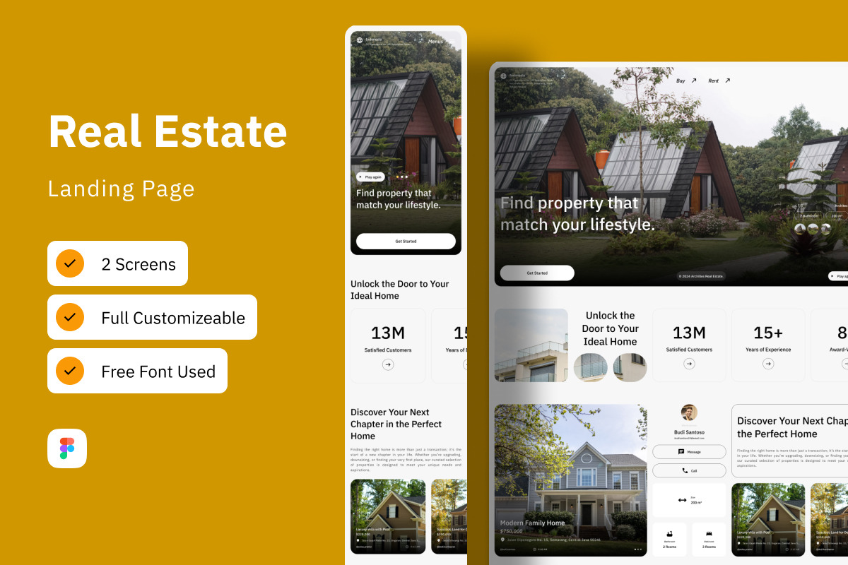 Archilles - Real Estate Landing Page Archilles - Real Estate Landing Page