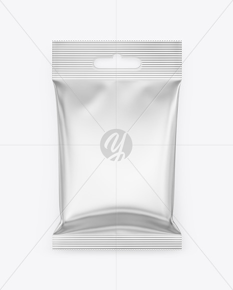 Matte Metallic Package Mockup